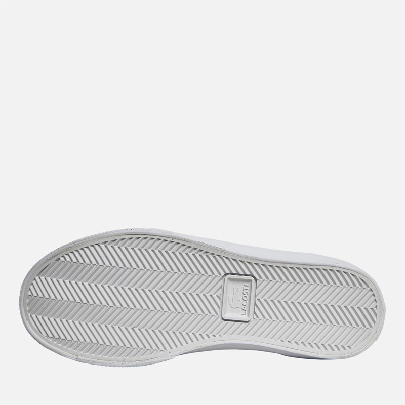 Lacoste Womens Lerond Pro Trainers White/Gold