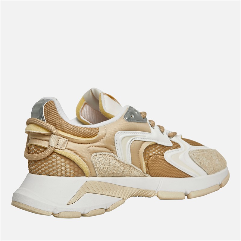 Lacoste Mens L003 Neo Trainers Tan/White