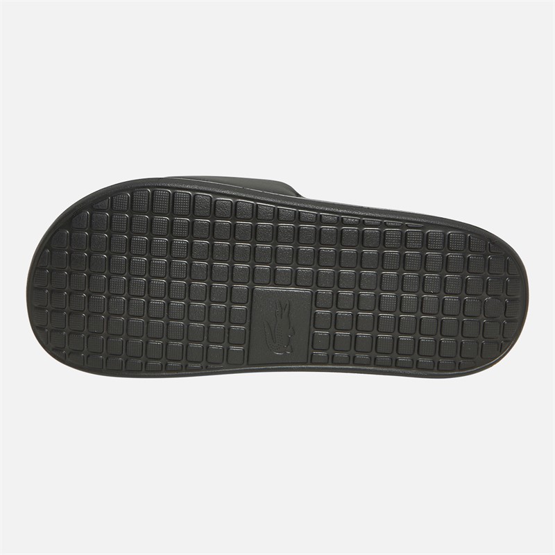 Lacoste Womens Serve Slides 1.0 Black/White