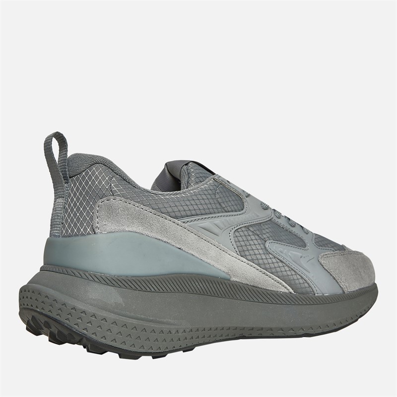 Lacoste Mens L003 Evo Trainers Light Grey/Dark Grey