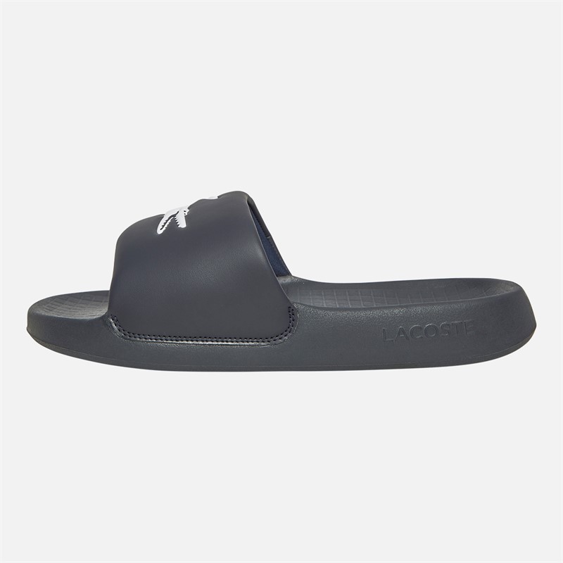 Lacoste Mens Serve Sliders 1.0 Navy/White
