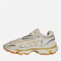 Lacoste Mens L003 2K24 Trainers Light Tan/Light Orange