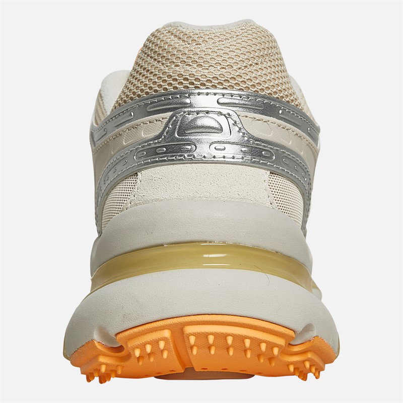 Lacoste Mens L003 2K24 Trainers Light Tan/Light Orange