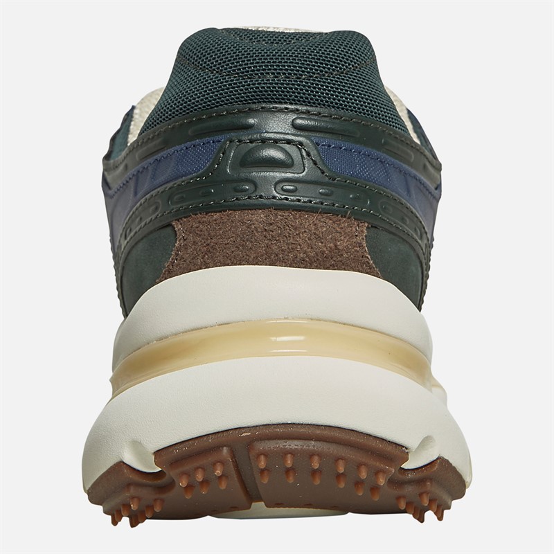 Lacoste Mens L003 2K24 Trainers Dark Green/Gum