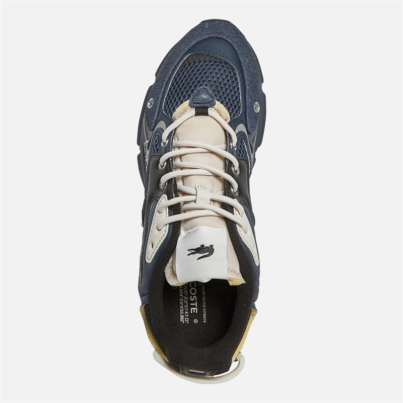 Lacoste Mens L003 Neo Trainers Navy/Black