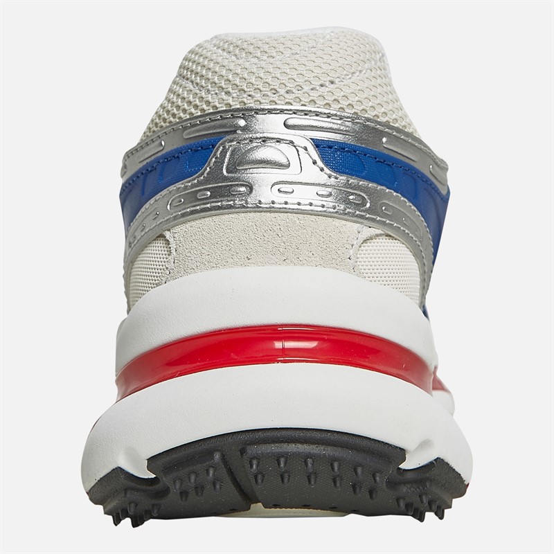 Lacoste Mens L003 2K24 Trainers White/Red/Blue