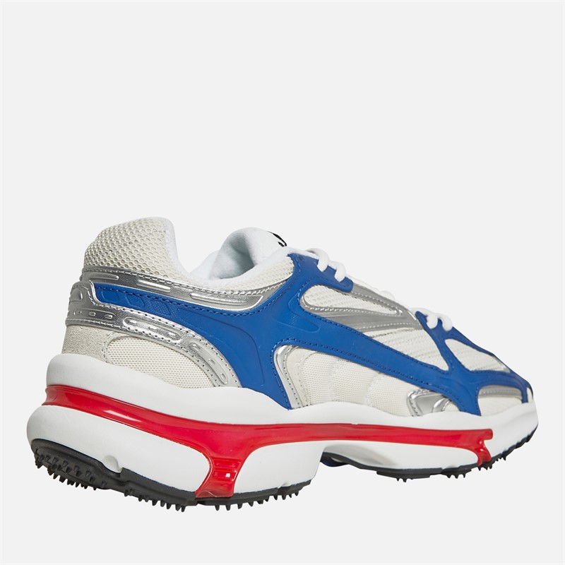 Lacoste Mens L003 2K24 Trainers White/Red/Blue