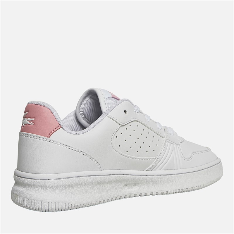 Lacoste Kids L001 Set Trainers White/Light Pink