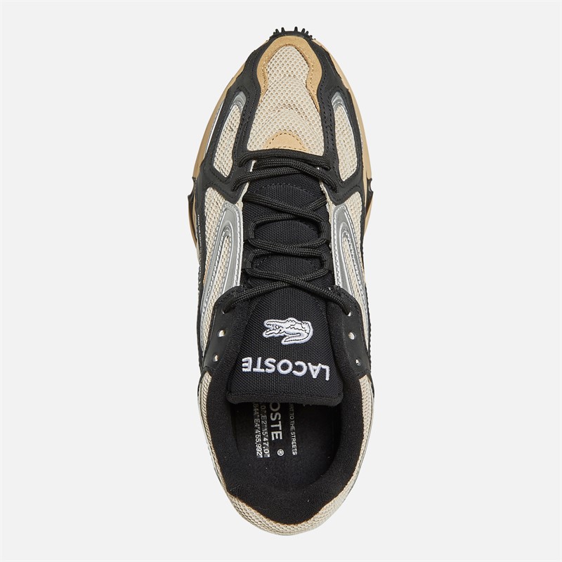 Lacoste Mens L003 2K24 Trainers Tan/Black