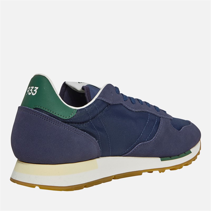 Lacoste Mens Partner 70s Trainers Navy/Gum