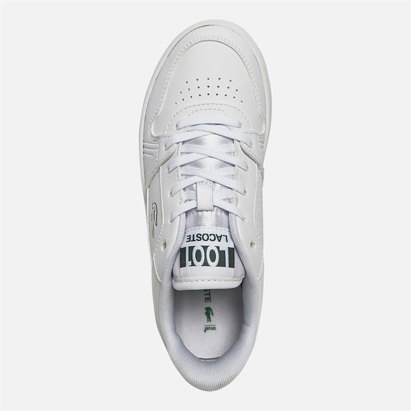 Lacoste Kids L001 Set Trainers White/Dark Green