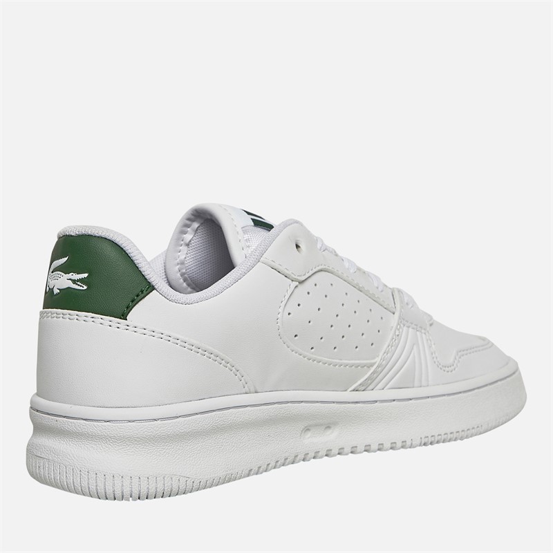 Lacoste Kids L001 Set Trainers White/Dark Green
