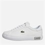 Lacoste Womens Powercourt Trainers White/Black