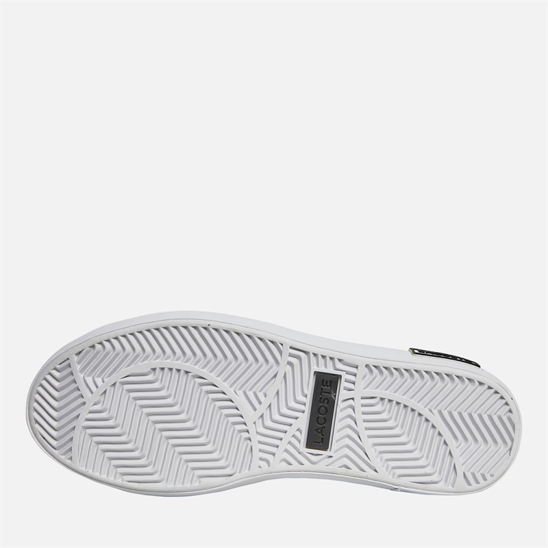 Lacoste Womens Powercourt Trainers White/Black