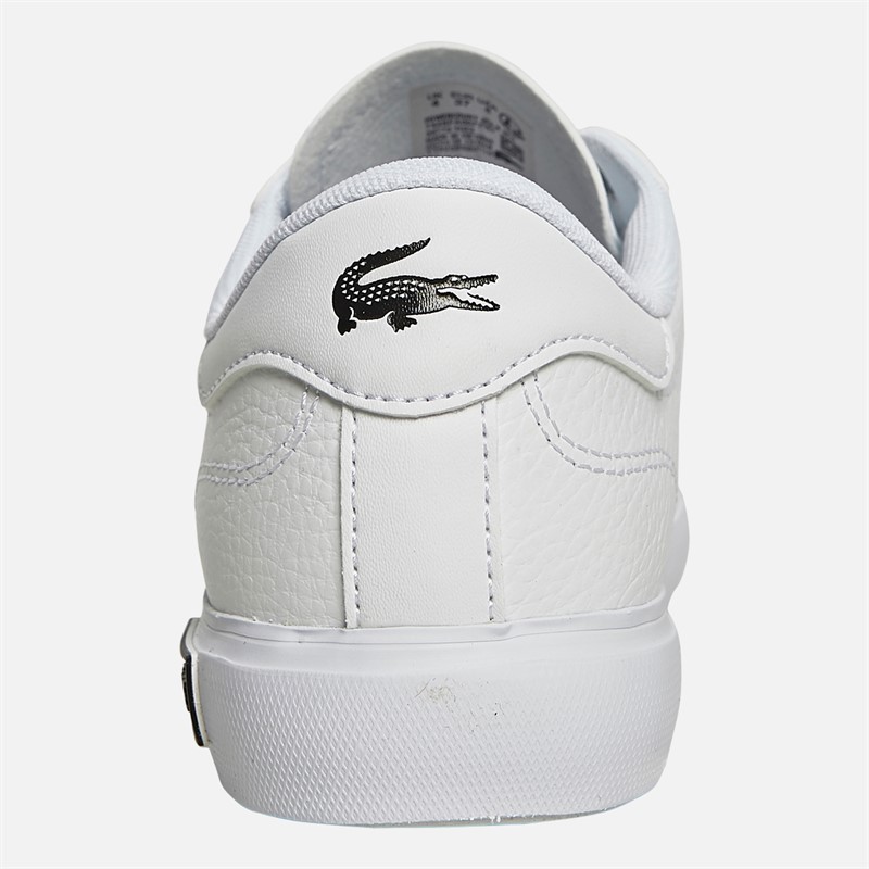 Lacoste Womens Powercourt Trainers White/Black