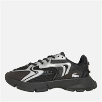 Lacoste Junior L003 Neo Trainers Black/Silver