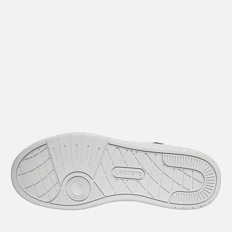 Lacoste Womens T-Clip Set Trainers White/Dark Green