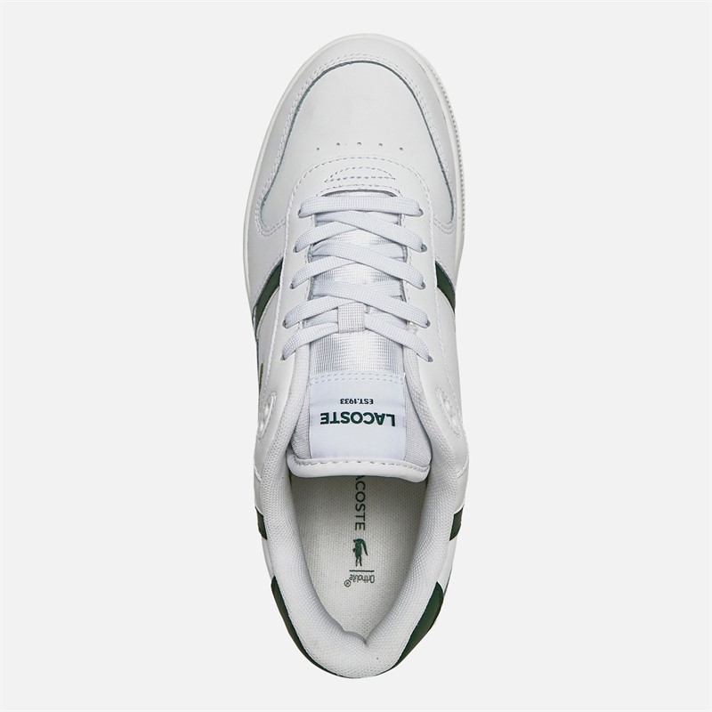 Lacoste Womens T-Clip Set Trainers White/Dark Green