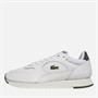 Lacoste Mens Linetrack Trainers White/Green