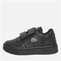 Lacoste Infant T-Clip Set Trainers Black/Black