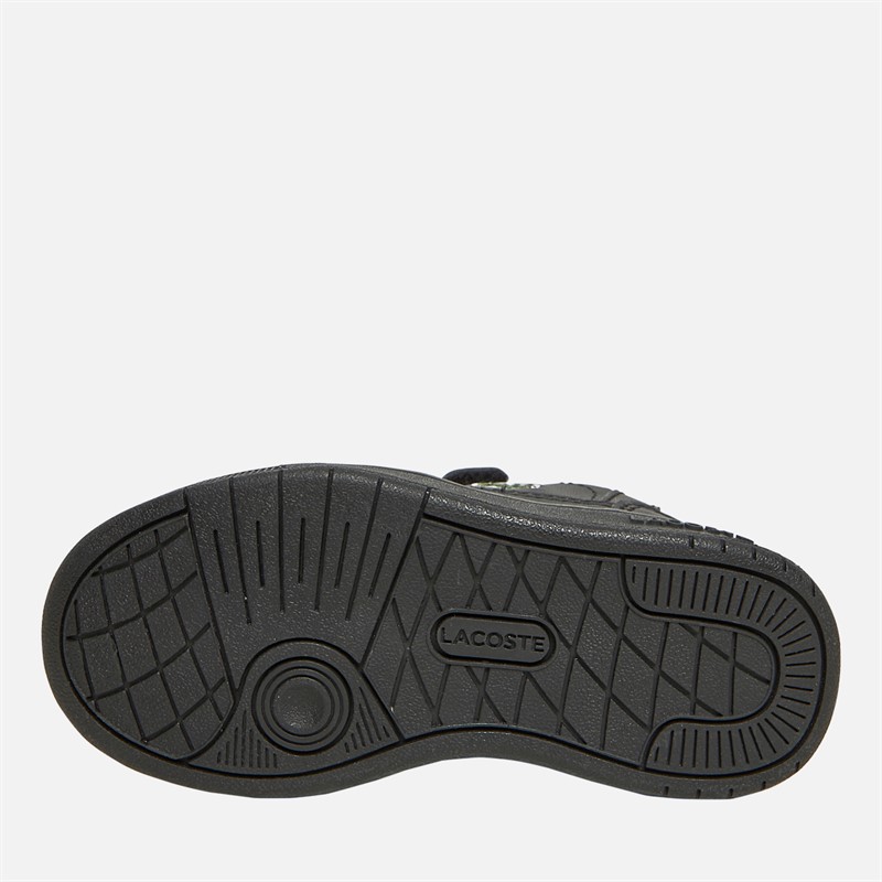 Lacoste Infant T-Clip Set Trainers Black/Black