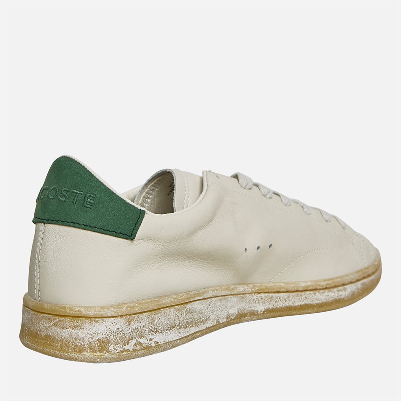 Lacoste Mens Carnaby Set Trainers Off White/Gum