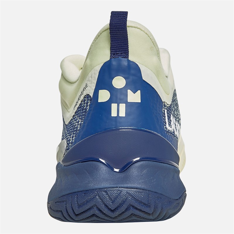 Lacoste Mens AG-LT23 Ultra All Court Tennis Shoes Light Yellow/Navy
