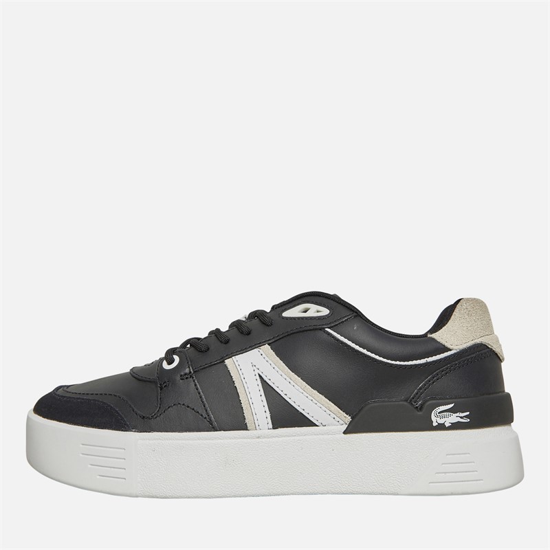 Lacoste Womens L002 Evo Trainers Black/Off White - Size 5