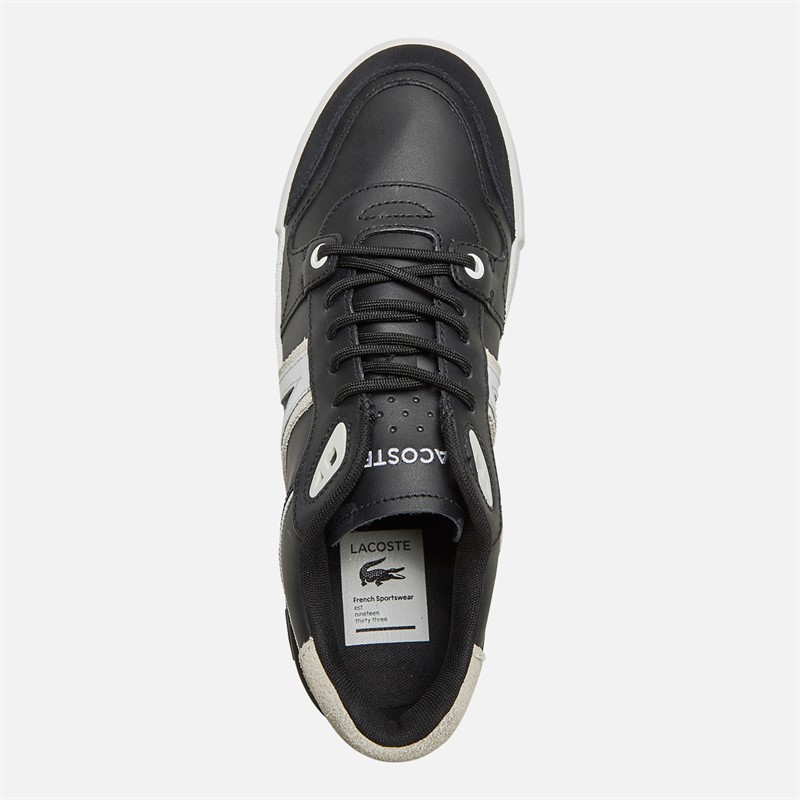 Lacoste Womens L002 Evo Trainers Black/Off White