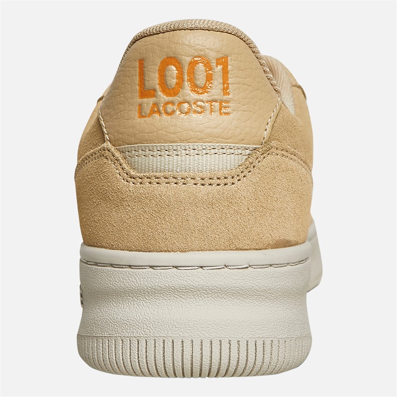 Lacoste Mens L001 Set Trainers Natural/Off White