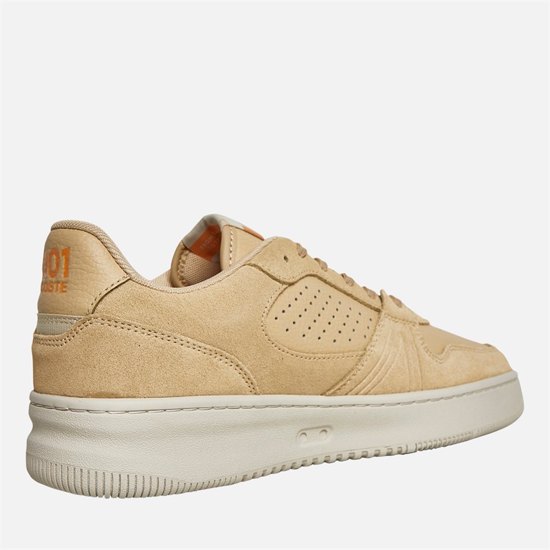 Lacoste Mens L001 Set Trainers Natural/Off White