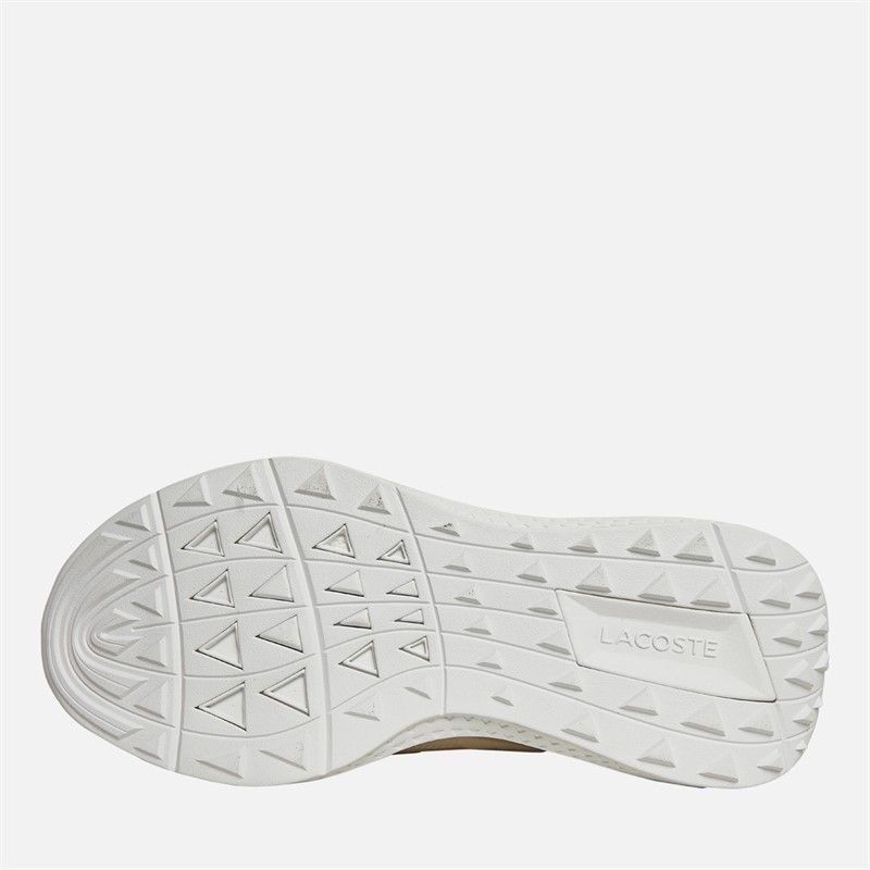 Lacoste Mens L003 Evo Trainers Tan/White
