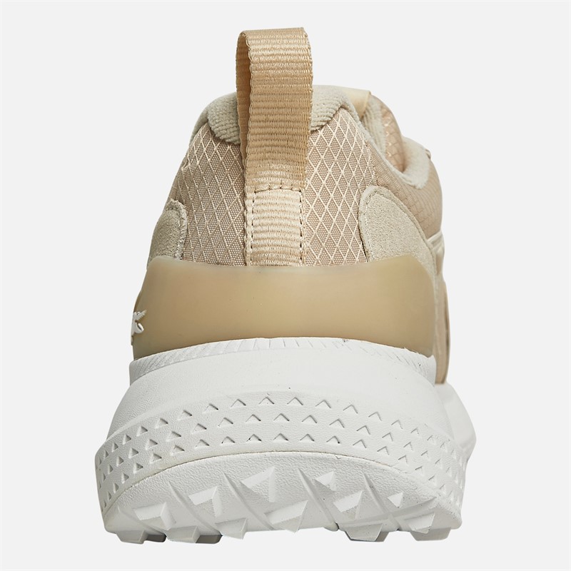 Lacoste Mens L003 Evo Trainers Tan/White