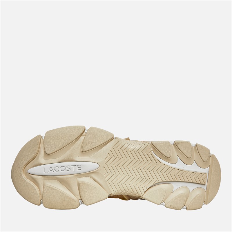 Lacoste Womens L003 Neo Trainers Tan/White