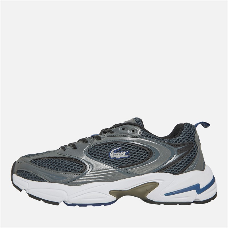 Lacoste Mens Storm 96 2K Trainers Dark Grey/Navy