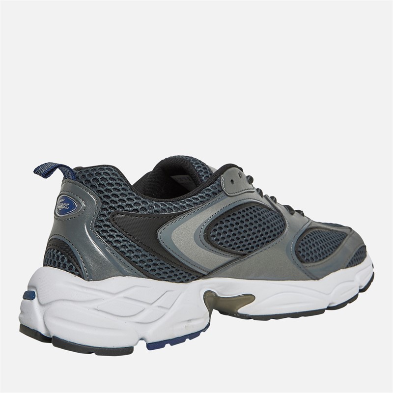 Lacoste Mens Storm 96 2K Trainers Dark Grey/Navy