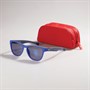 Lacoste Zonnebril Blauw Mat