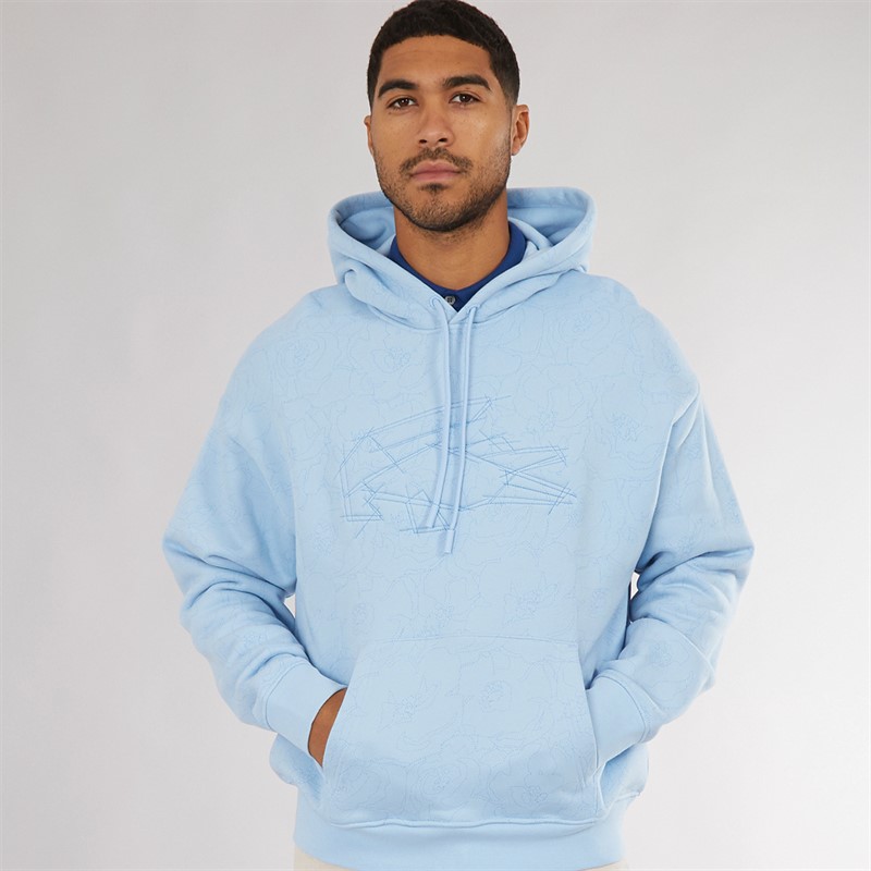 Lacoste Mens Relaxed Fit Printed Hoodie Overview