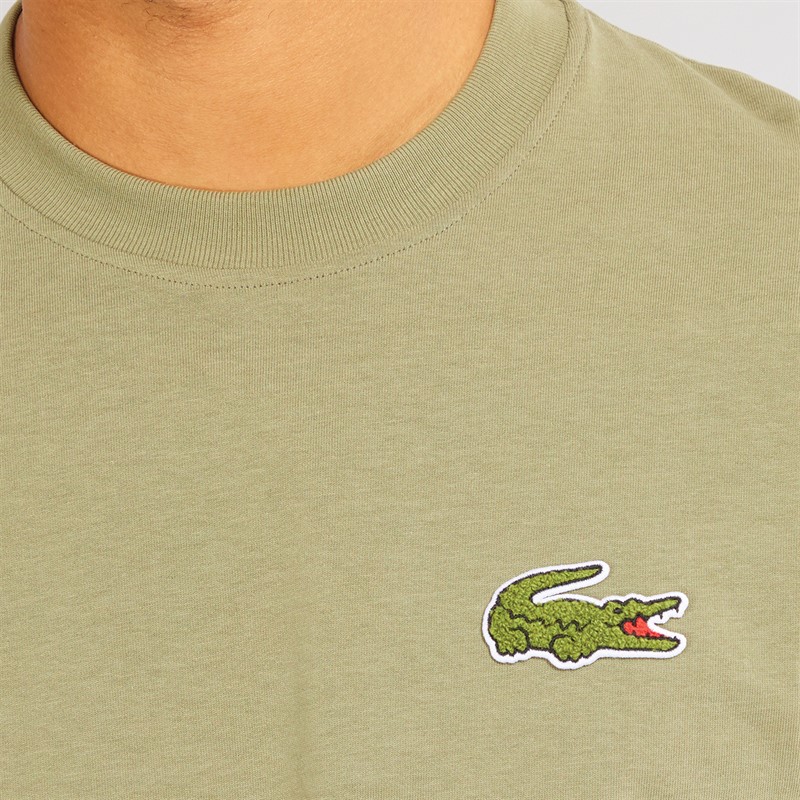 Lacoste Mens T-Shirt Khaki