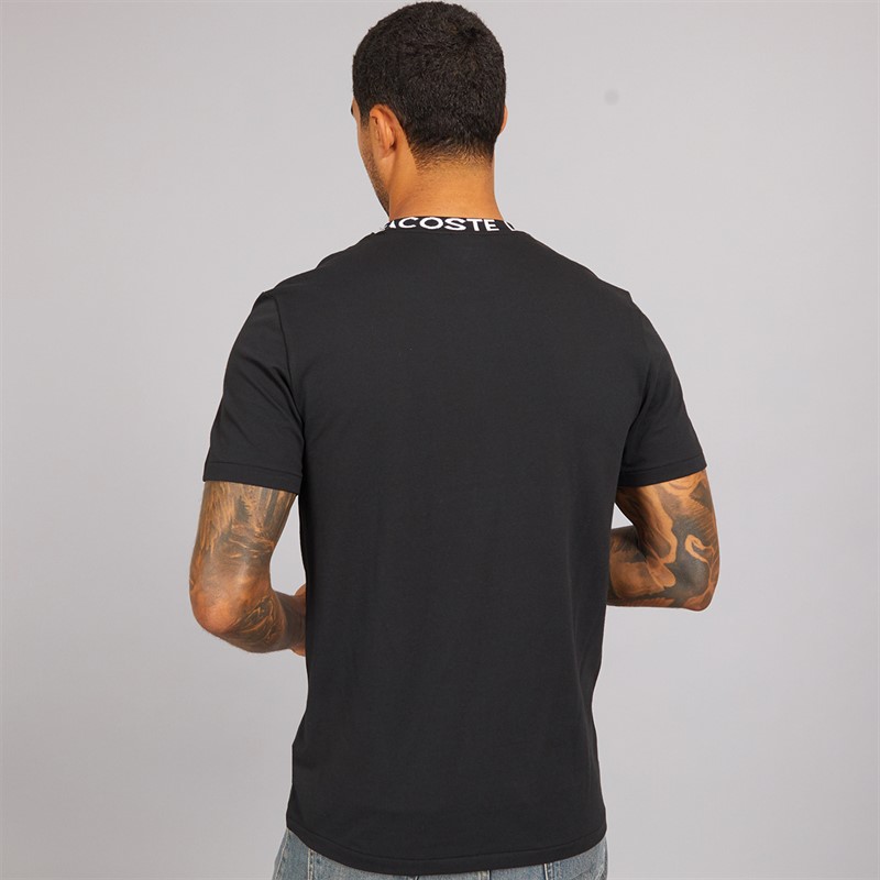 Lacoste Mens T-Shirt Black