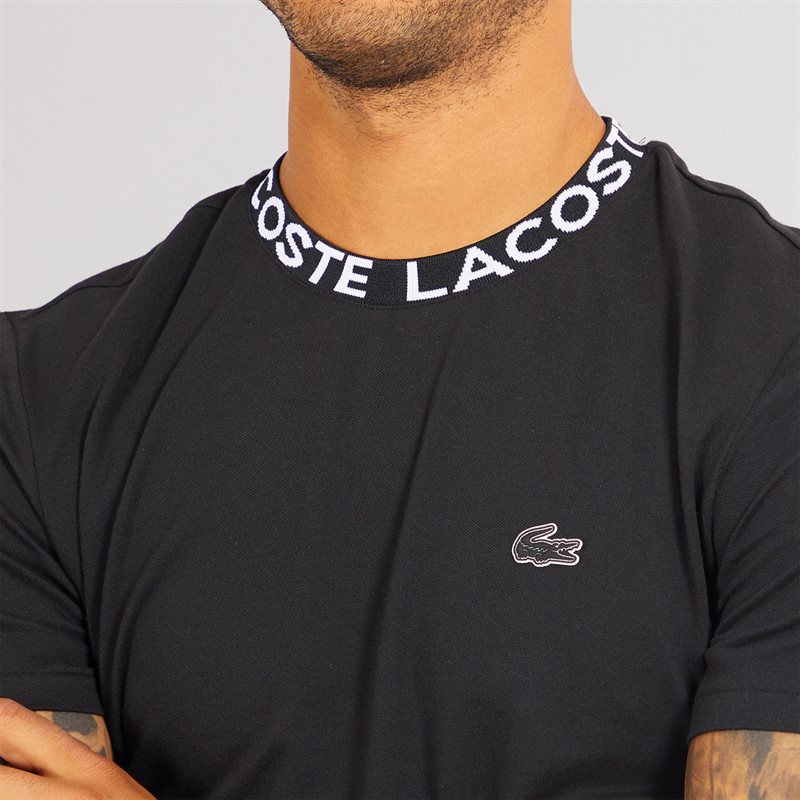 Lacoste Mens T-Shirt Black