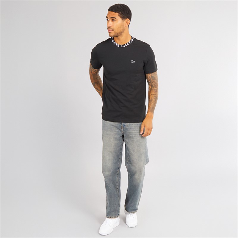 Lacoste Mens T-Shirt Black