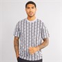 Lacoste Mens T-Shirt Silver Chine/Black