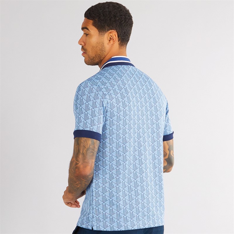 Lacoste Mens Short Sleeve Polo Shirt Rill/Globe