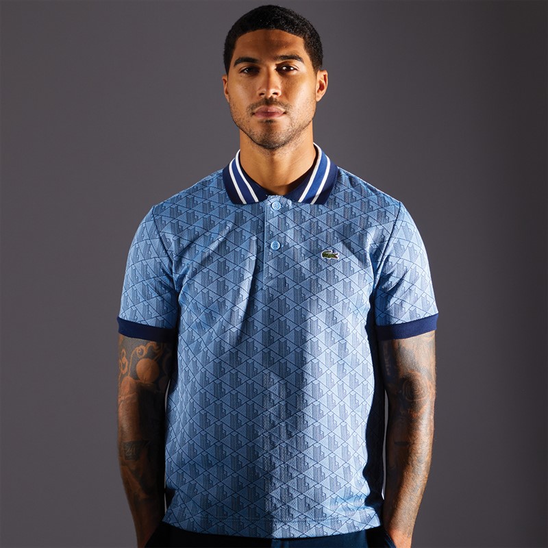 Lacoste Mens Short Sleeve Polo Shirt Rill/Globe