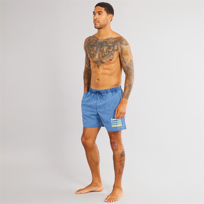 Lacoste Mens Swim Shorts Globe
