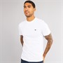 Lacoste Mens Short Sleeve Crew Neck T-Shirt White