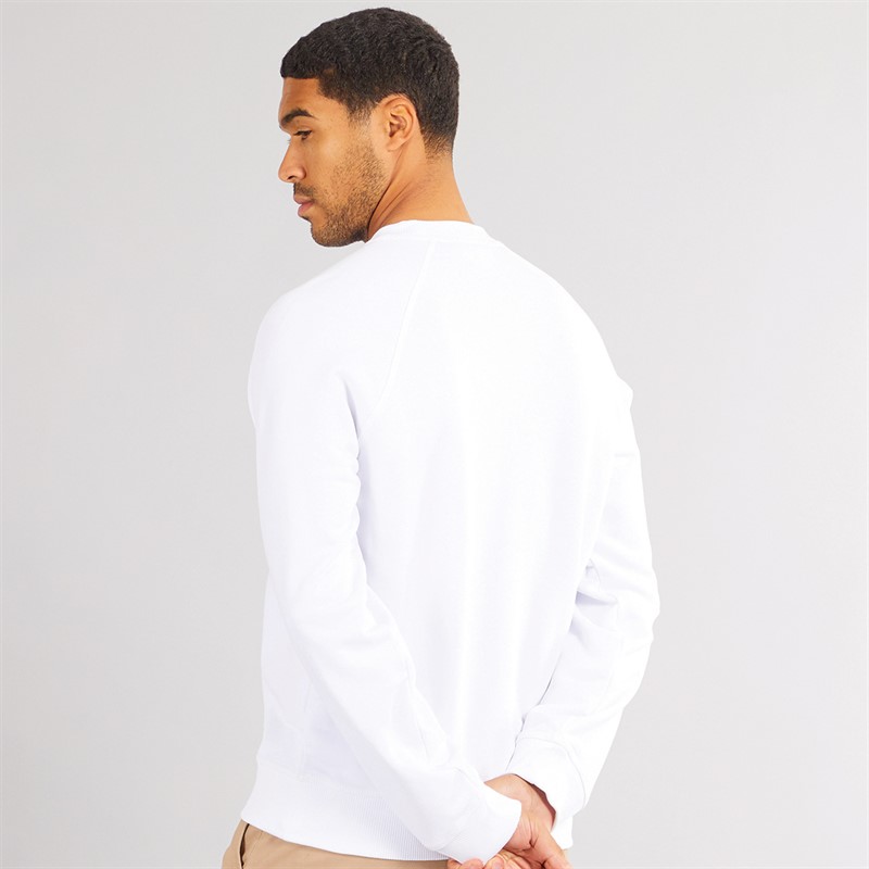 Lacoste Mens Sweatshirt White