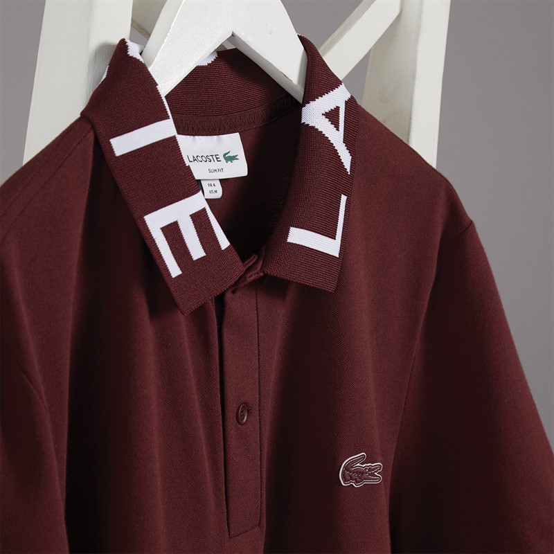 Lacoste Mens Short Sleeve Polo Shirt Expresso