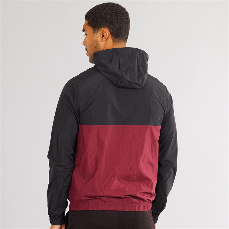 Lacoste Mens Packaway Zip Jacket Black/Nimbus-Zin